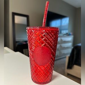 Red Starbucks Cup